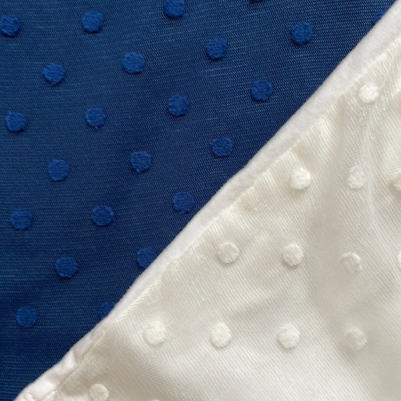 Ann Taylor Loft Swiss Dot-like Spaghetti Strap Tank Camisoles (2) - Picture 3 of 3